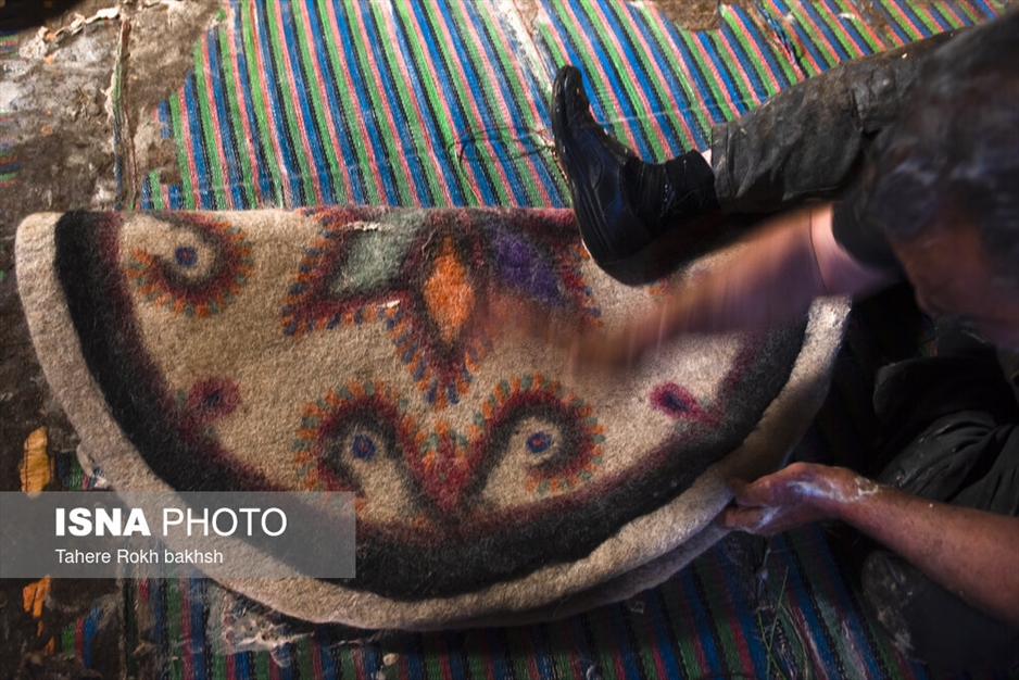 نمد مالی، صنایع دستی عشایر