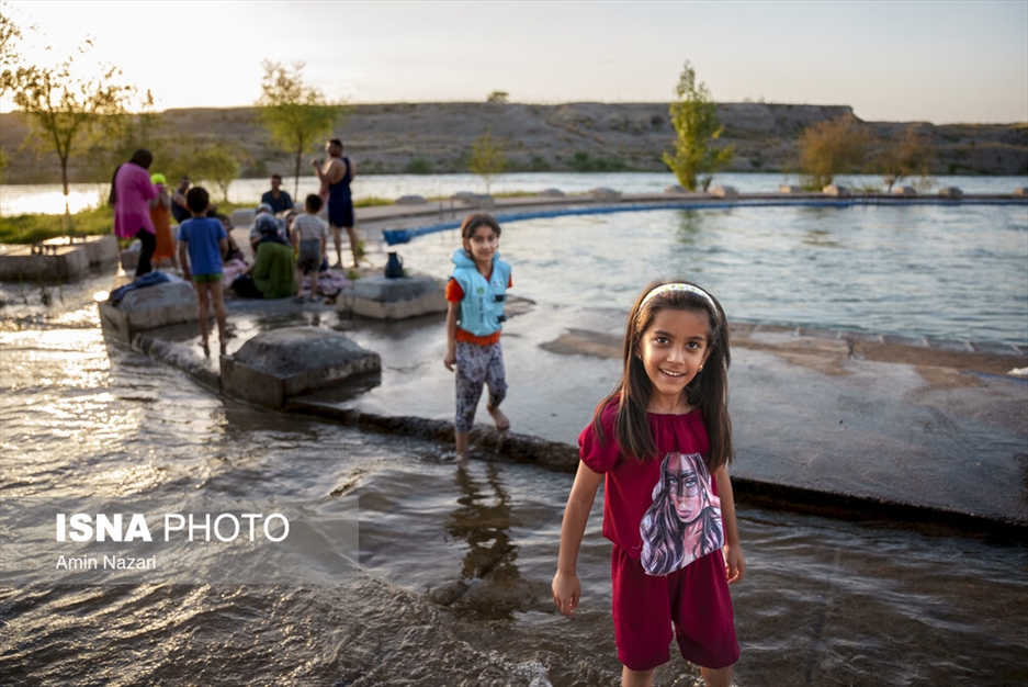شنا در علی کله دزفول - استان خوزستان
