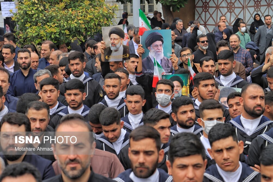 مراسم بزرگداشت شهدای خدمت در رشت