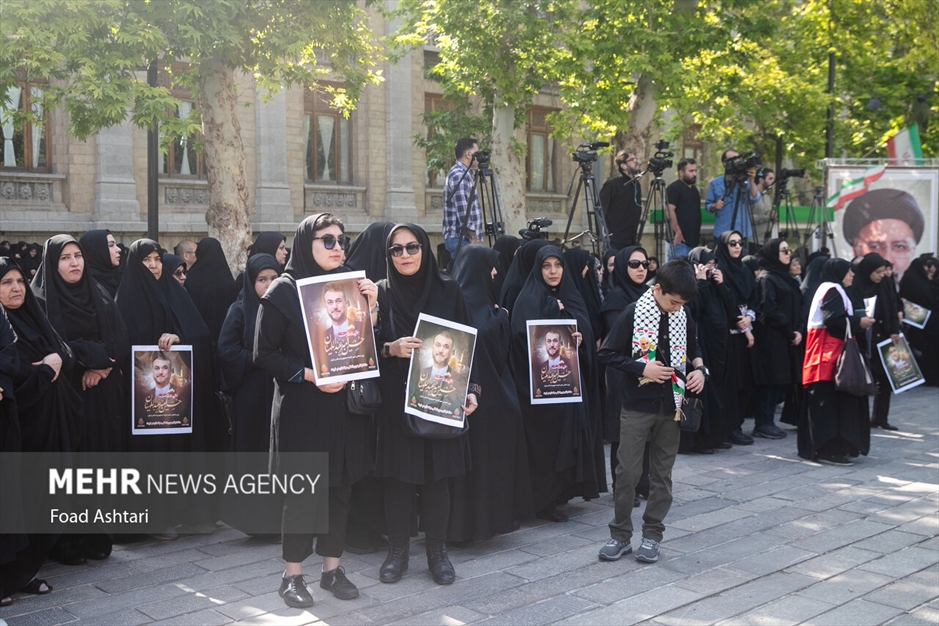 مراسم تشییع پیکر حسین امیرعبداللهیان وزیر امور خارجه شهید