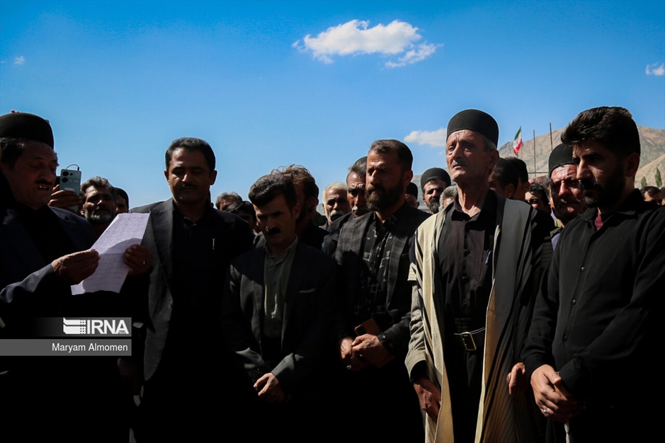 عزاداری بی بی گل در فراق رئیس جمهور شهید