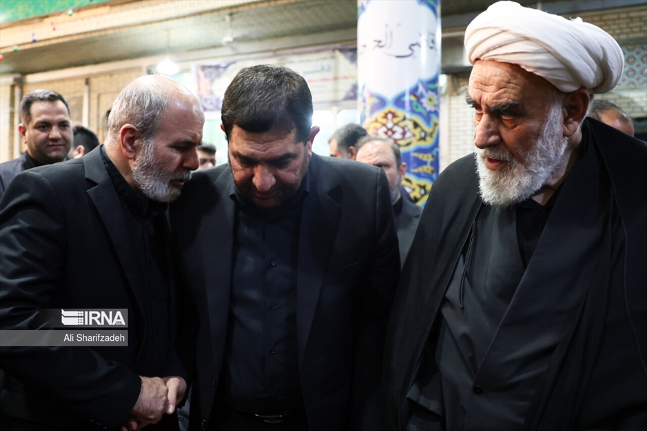 گرامیداشت رئیس جمهور شهید وهمراهان در مسجد ارک