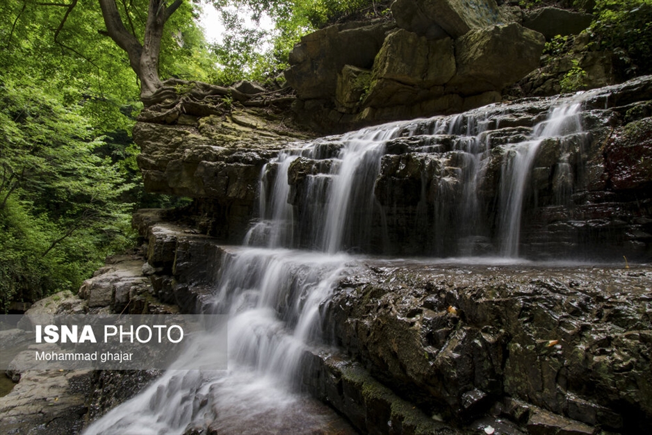 آبشارهای شفیع آباد فندرسک، شهر خان ببین – استان گلستان