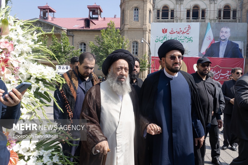 مراسم تشییع پیکر حسین امیرعبداللهیان وزیر امور خارجه شهید