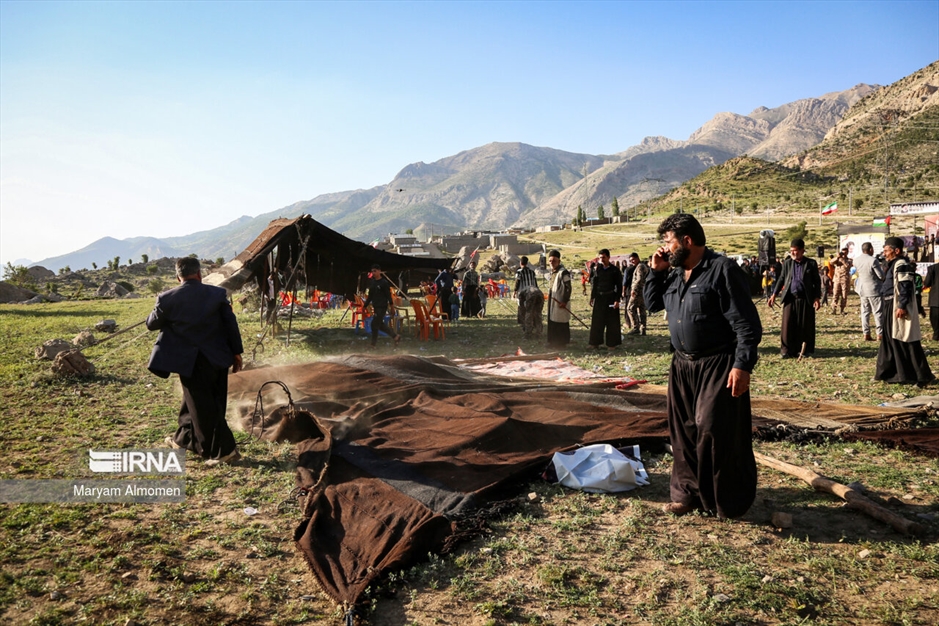 عزاداری بی بی گل در فراق رئیس جمهور شهید