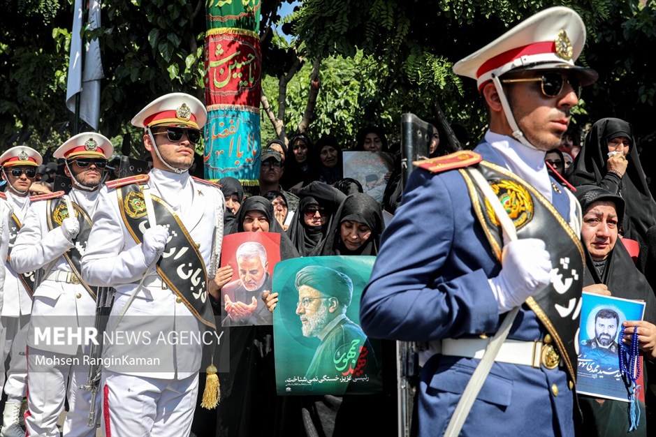 مراسم تشییع پیکر سردار شهید سید مهدی موسوی