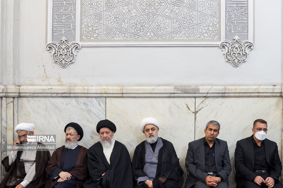 مراسم هفتمین روز شهادت شهدای خدمت