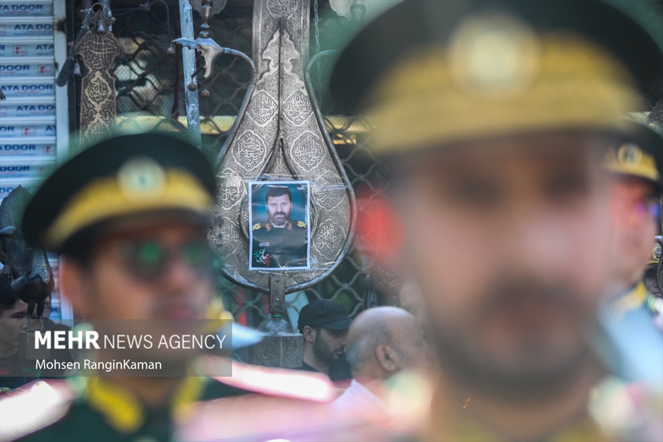 مراسم تشییع پیکر سردار شهید سید مهدی موسوی