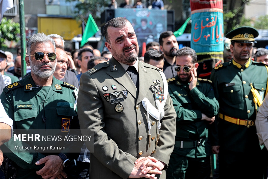 مراسم تشییع پیکر سردار شهید سید مهدی موسوی