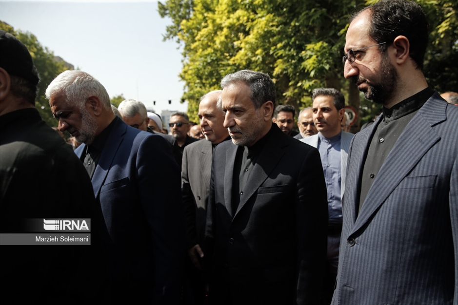 تشییع پیکر شهید «حسین امیرعبداللهیان»