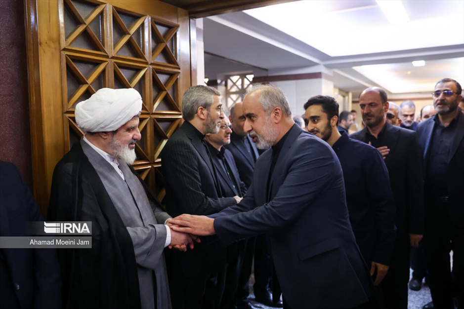 مراسم ترحیم وزیر امور خارجه