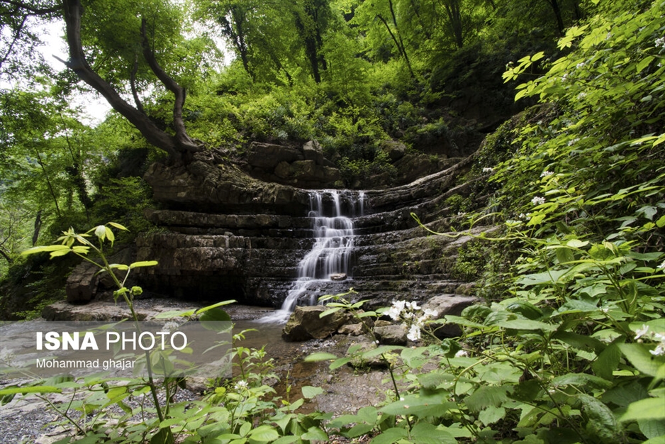 آبشارهای شفیع آباد فندرسک، شهر خان ببین – استان گلستان