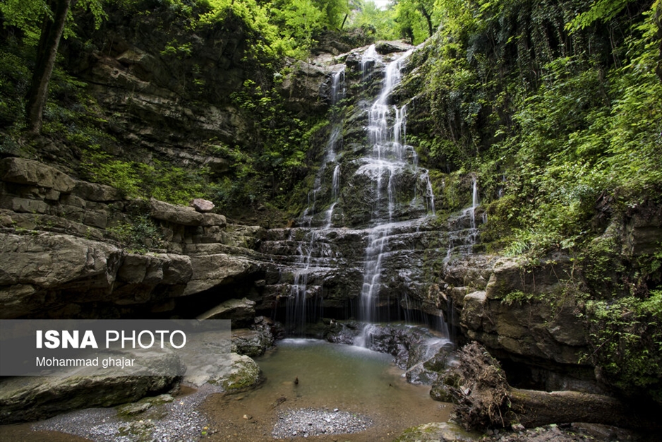 آبشارهای شفیع آباد فندرسک، شهر خان ببین – استان گلستان
