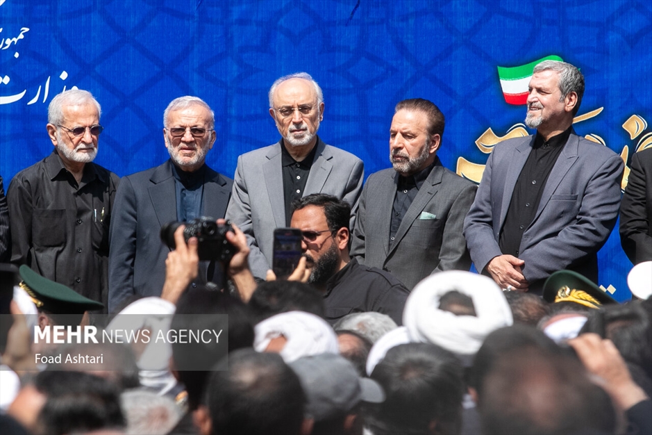 مراسم تشییع پیکر حسین امیرعبداللهیان وزیر امور خارجه شهید