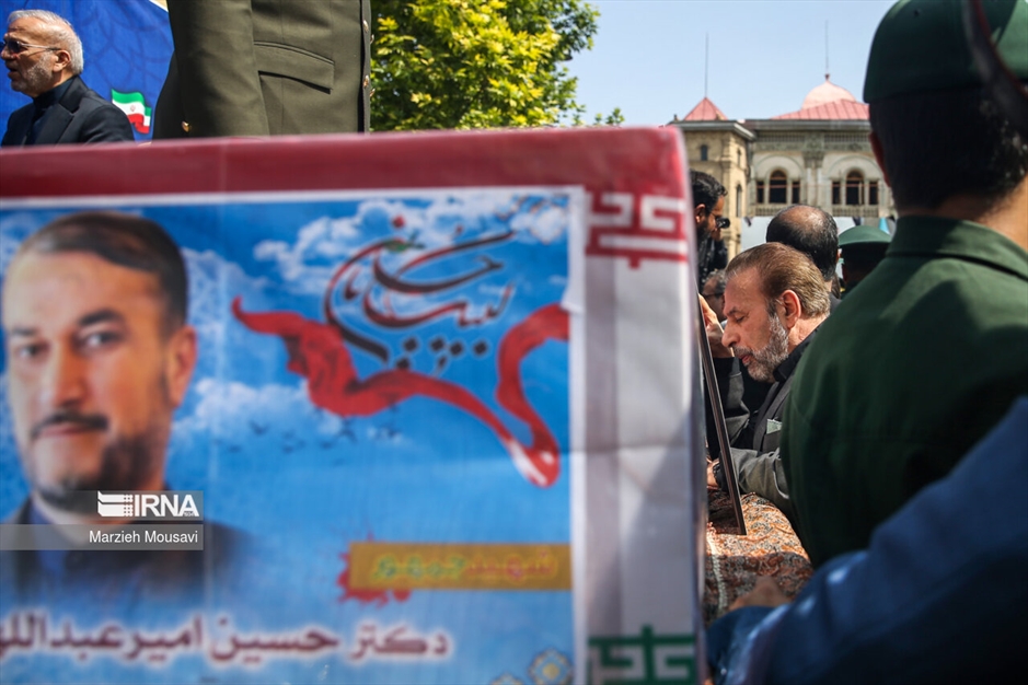 تشییع پیکر شهید «حسین امیرعبداللهیان»