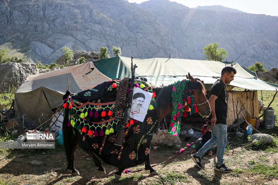 عزاداری بی بی گل در فراق رئیس جمهور شهید