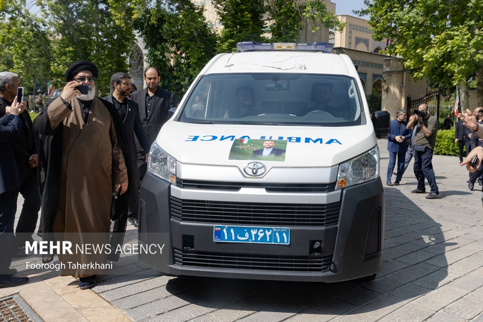 مراسم تشییع پیکر حسین امیرعبداللهیان وزیر امور خارجه شهید