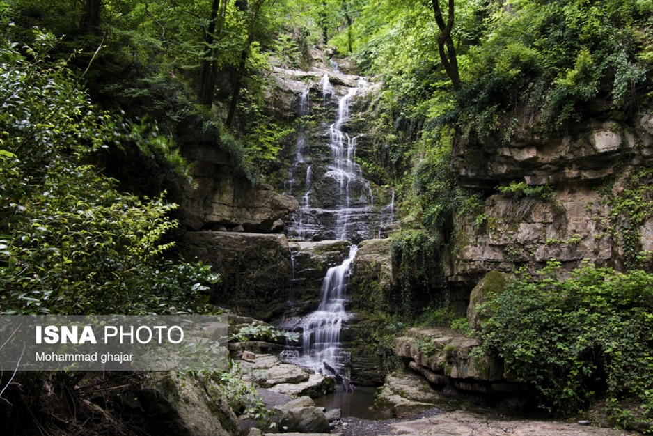 آبشارهای شفیع آباد فندرسک، شهر خان ببین – استان گلستان