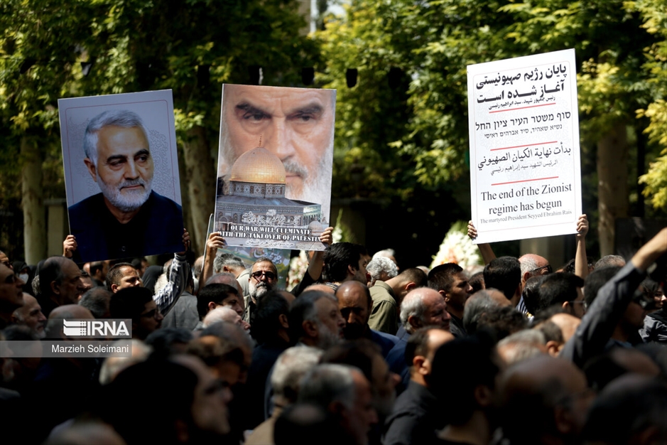 تشییع پیکر شهید «حسین امیرعبداللهیان»