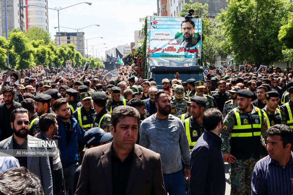 تشییع پیکر شهید «مالک رحمتی»