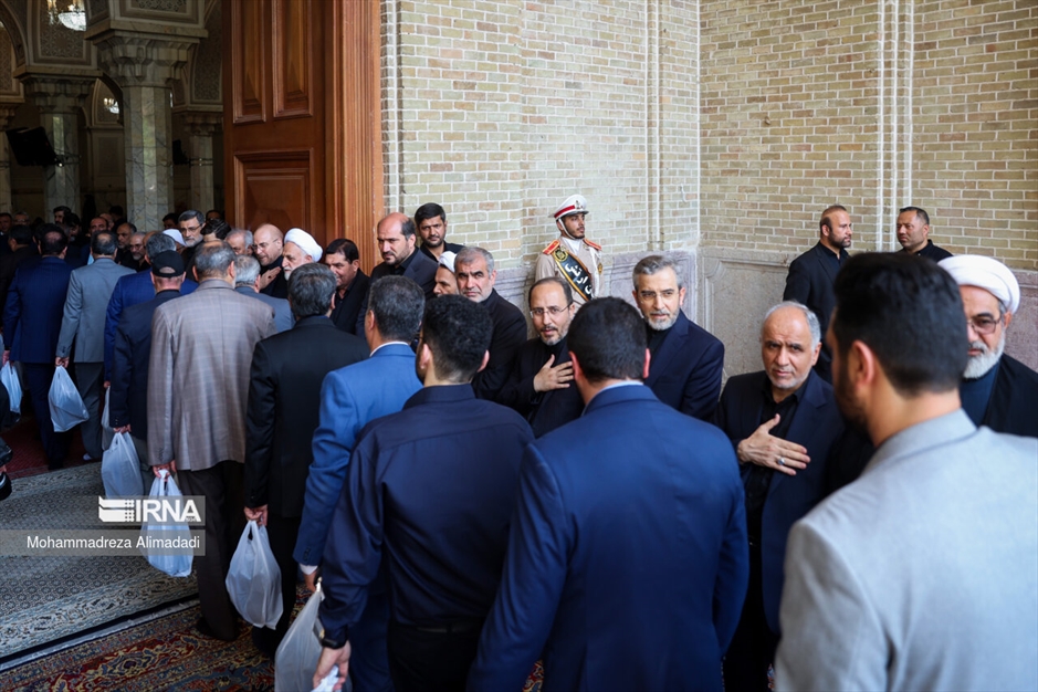 مراسم هفتمین روز شهادت شهدای خدمت