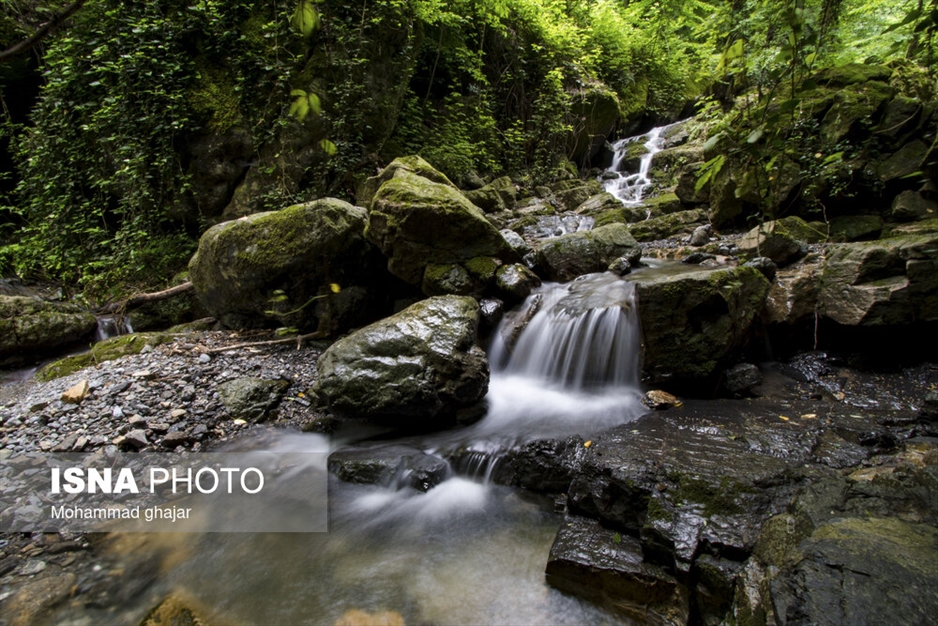 آبشارهای شفیع آباد فندرسک، شهر خان ببین – استان گلستان