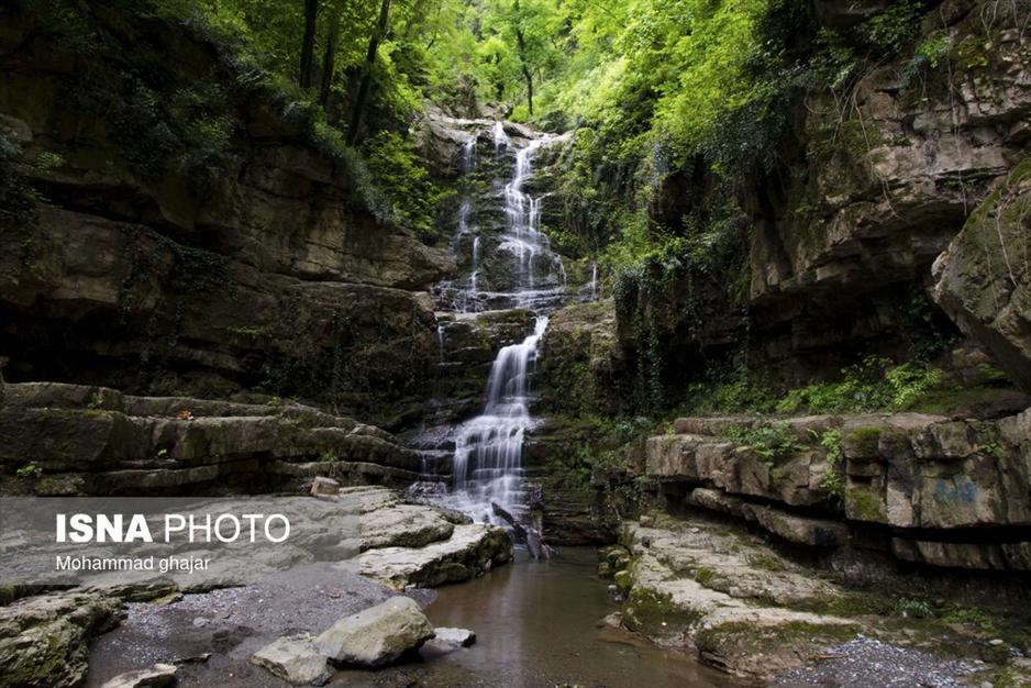 آبشارهای شفیع آباد فندرسک، شهر خان ببین – استان گلستان