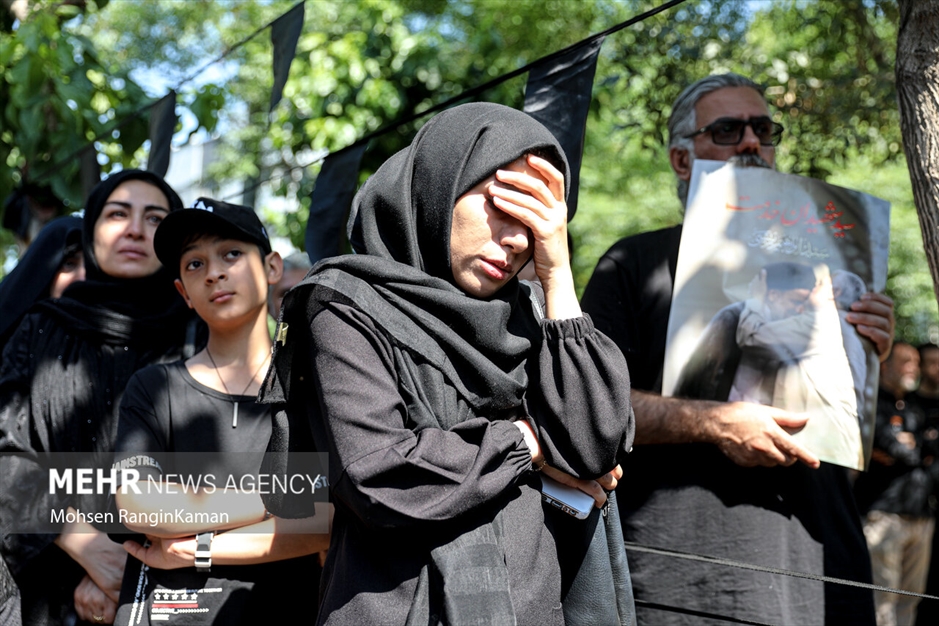 مراسم تشییع پیکر سردار شهید سید مهدی موسوی