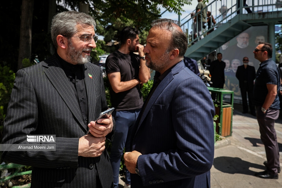 مراسم ترحیم وزیر امور خارجه