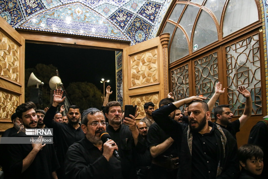 مشعل گردانی نجفی‌های مقیم قم