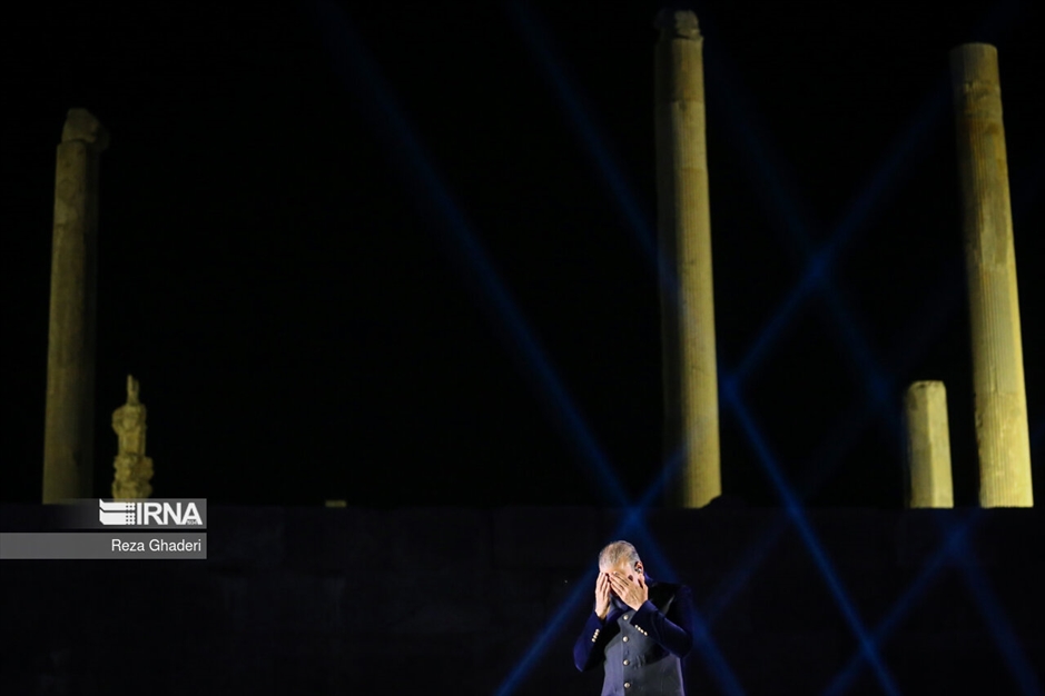 کنسرت موسیقی «علیرضا قربانی» در تخت جمشید