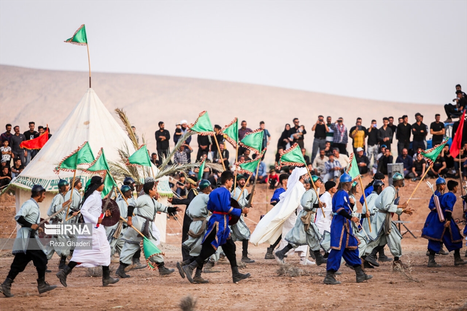 آیین تعزیه در روستای صحرا رود فسا ‎‎