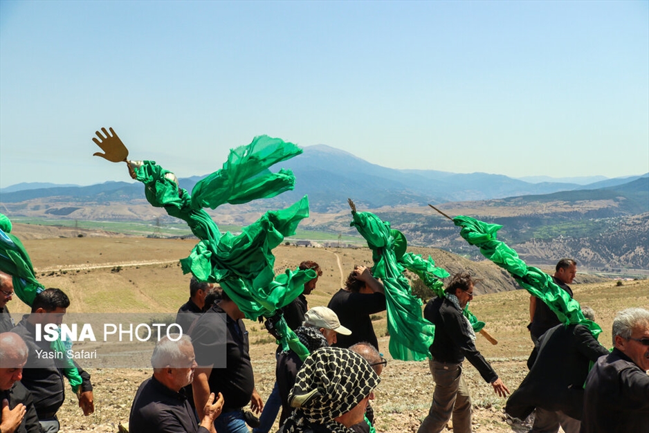 عاشورای حسینی در روستا گنجه رودبار - استان گیلان