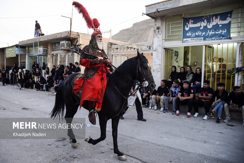 ورود نمادین کاروان امام حسین(ع) به کربلا