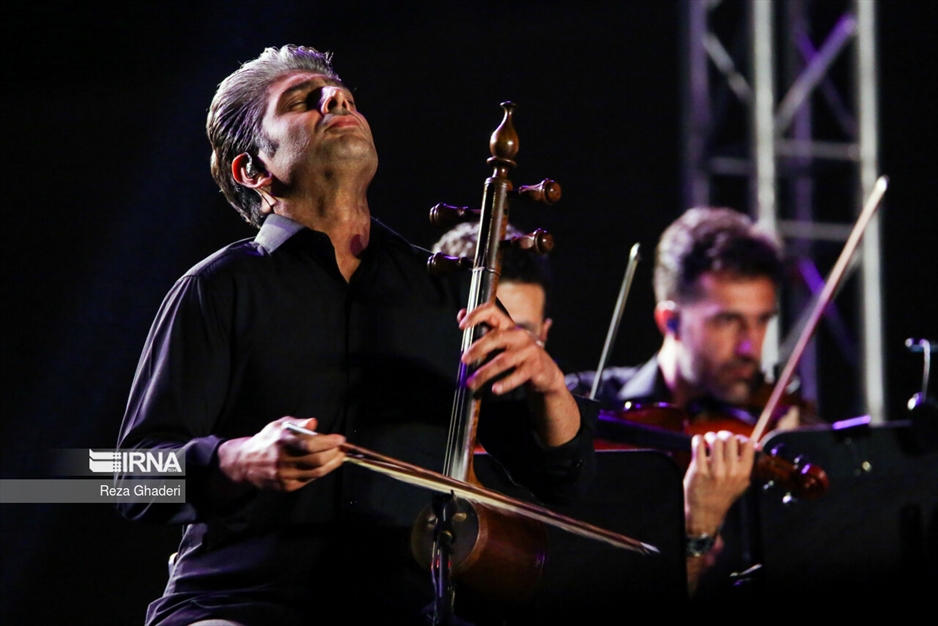 کنسرت موسیقی «علیرضا قربانی» در تخت جمشید