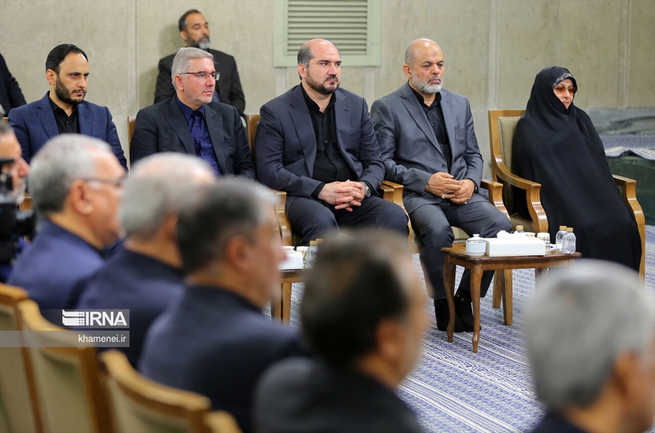 دیدار اعضای هیئت دولت سیزدهم با رهبر انقلاب