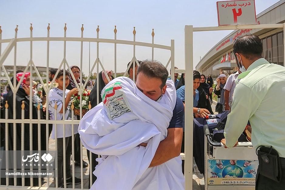 بازگشت حجاج بیت الله الحرام به اصفهان