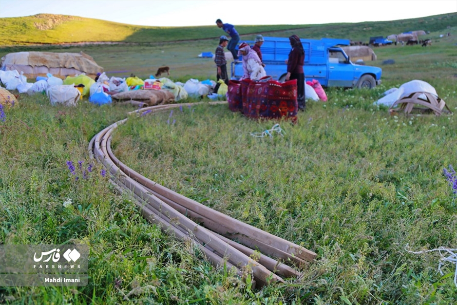 نغمه زیبای کوچ عشایر ایل «قره‌داغ» آذربایجان