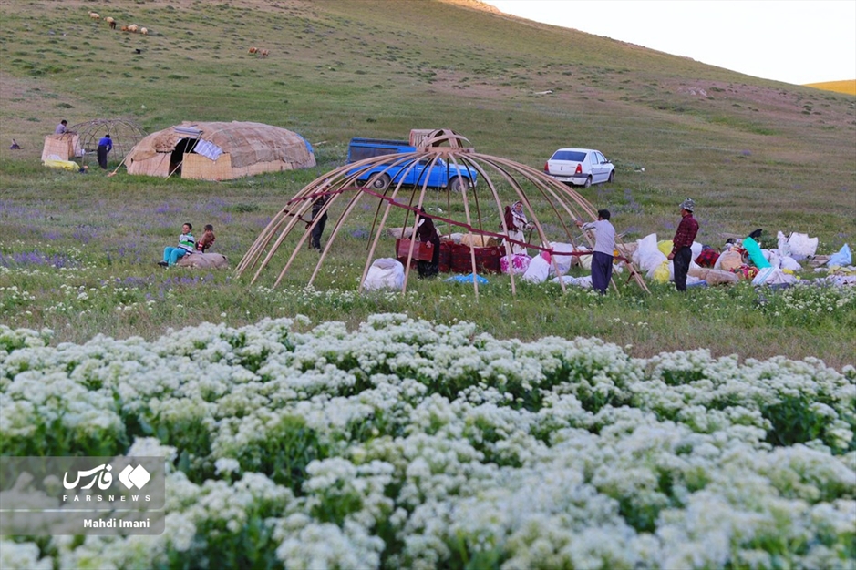 نغمه زیبای کوچ عشایر ایل «قره‌داغ» آذربایجان