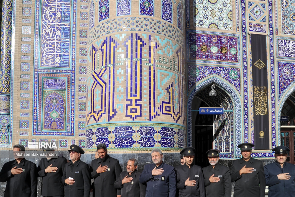 آیین سنتی "صلا" در حرم رضوی
