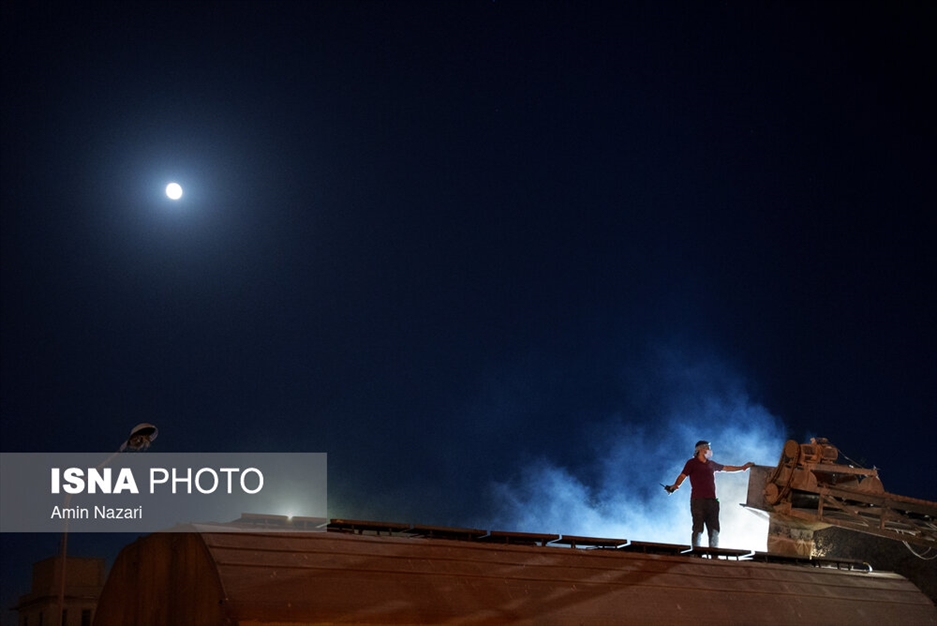 بارگیری گندم در سیلوی اهواز