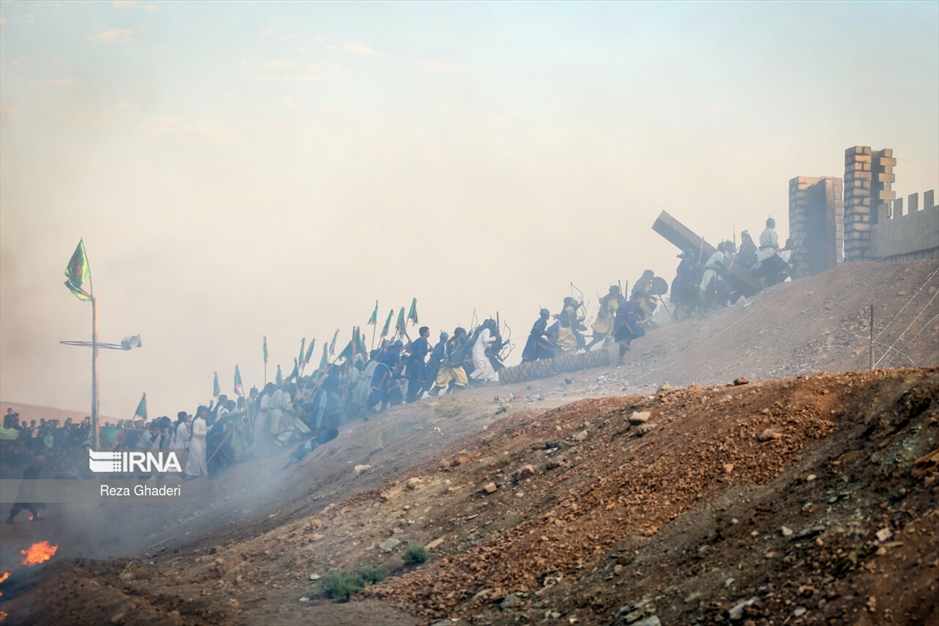 آیین تعزیه در روستای صحرا رود فسا ‎‎