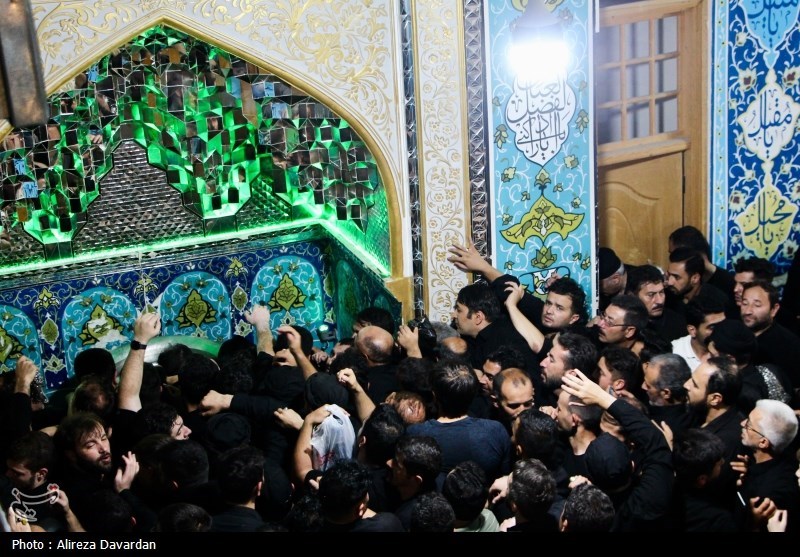 آیین طشت گذاری در اردبیل