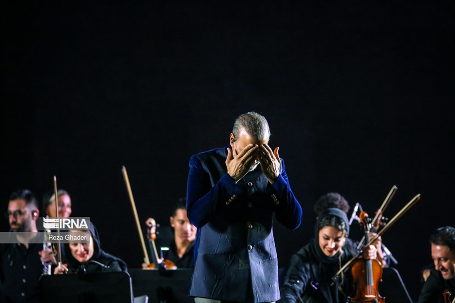 کنسرت موسیقی «علیرضا قربانی» در تخت جمشید