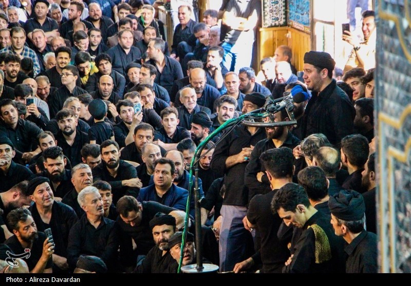 آیین طشت گذاری در اردبیل