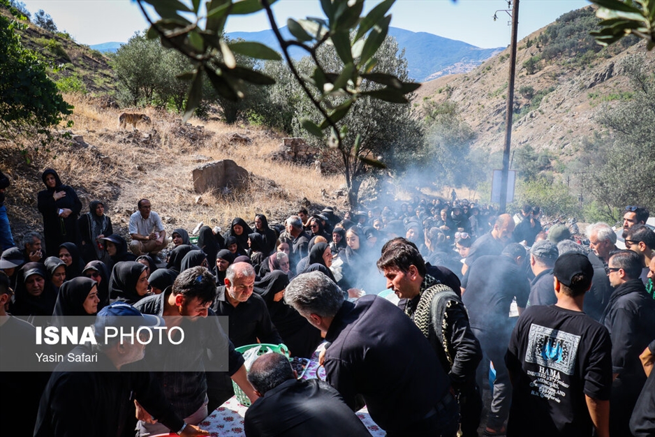 عاشورای حسینی در روستا گنجه رودبار - استان گیلان
