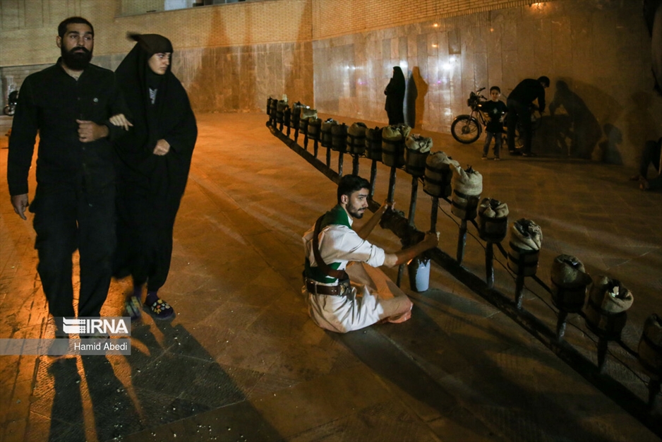 مشعل گردانی نجفی‌های مقیم قم