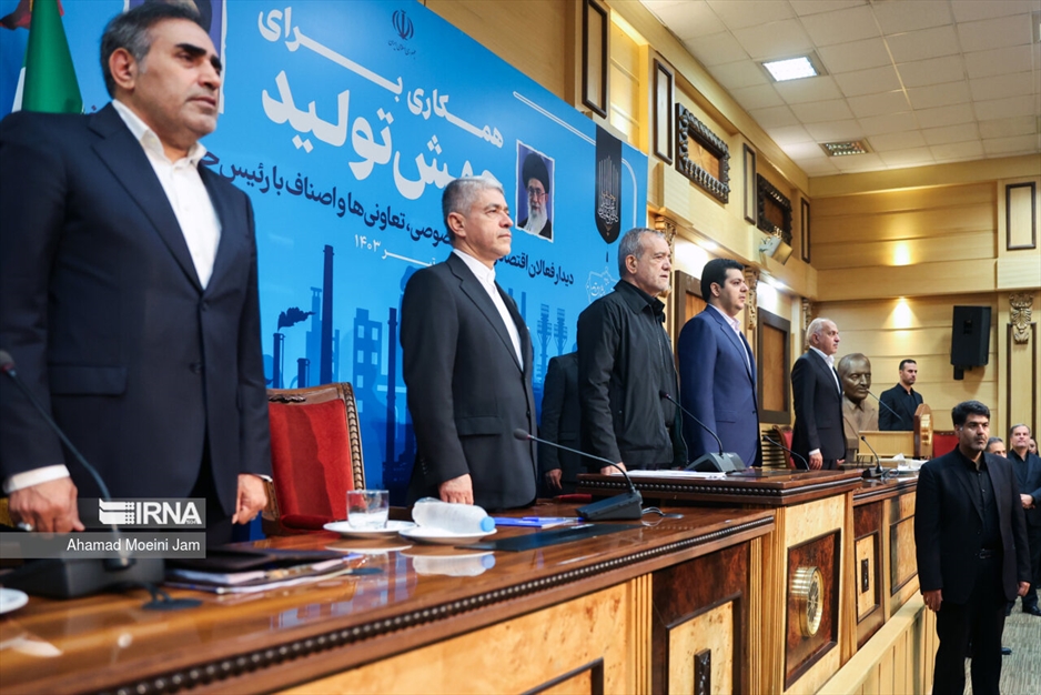 دیدار رئیس جمهور منتخب با فعالان اقتصادی