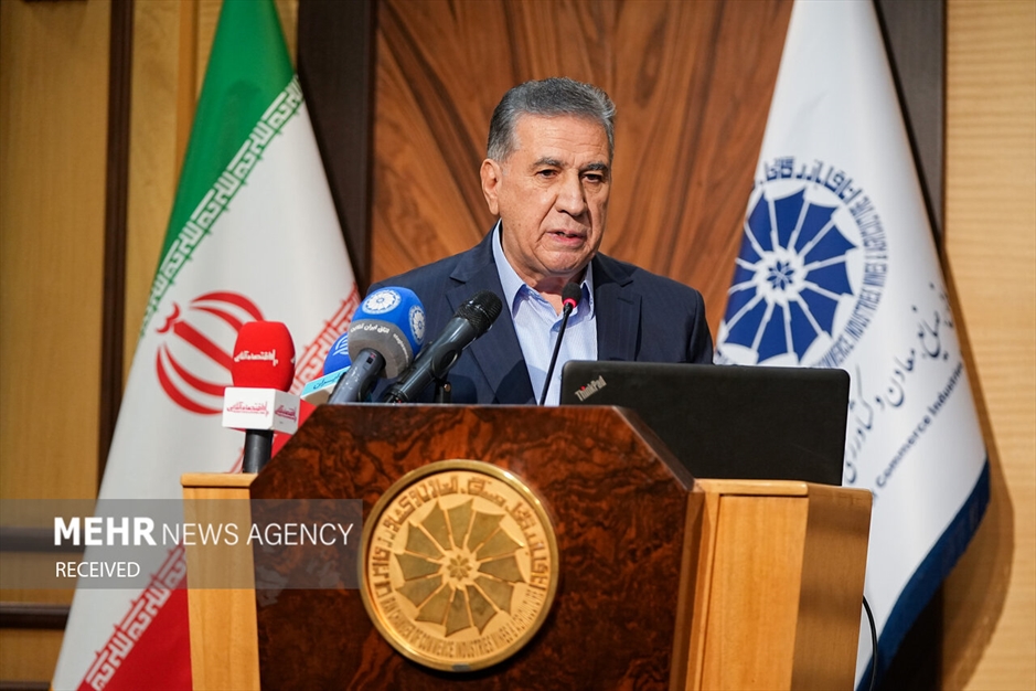 حضور محمدباقر قالیباف در اتاق بازرگانی ایران