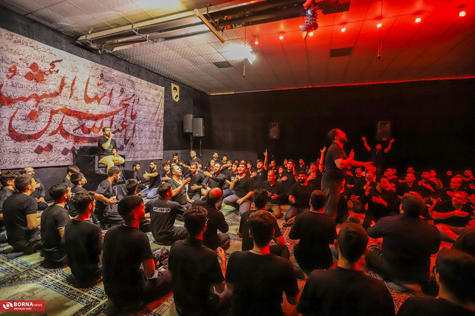 عزاداری شب سوم محرم- هئیت حداث الحسین اراک